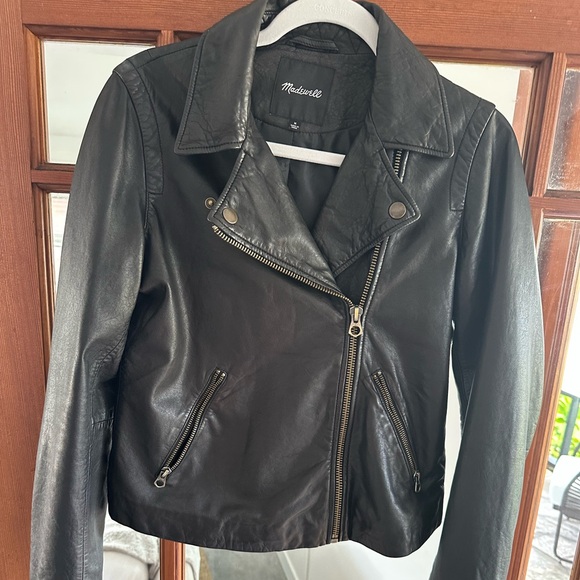 Madewell learher jacket - Picture 3 of 5